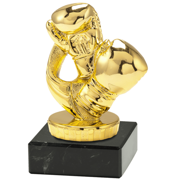 Trofeum Sportowe Boks Złote I Wysokość 100 mm