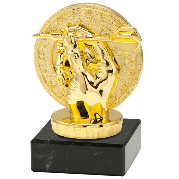Trofeum Sportowe Dart Złote I Wysokość 100 mm