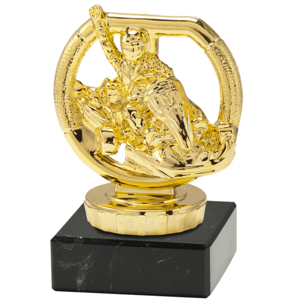 Trofeum Sportowe Karting Złote I Wysokość 100 mm