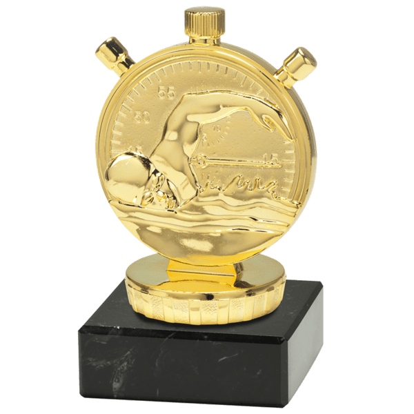 Trofeum Sportowe Pływanie Złote I Wysokość 100 mm