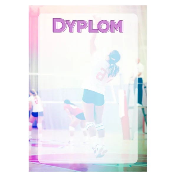 Dyplom siatkówka